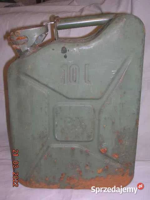 Stary kolekcjonerski kanister z okresu PRL Łódź sprzedam