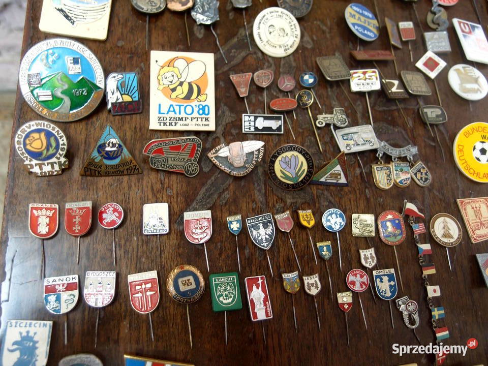 spinki przypinki odznaczenia i inne pamiątki z