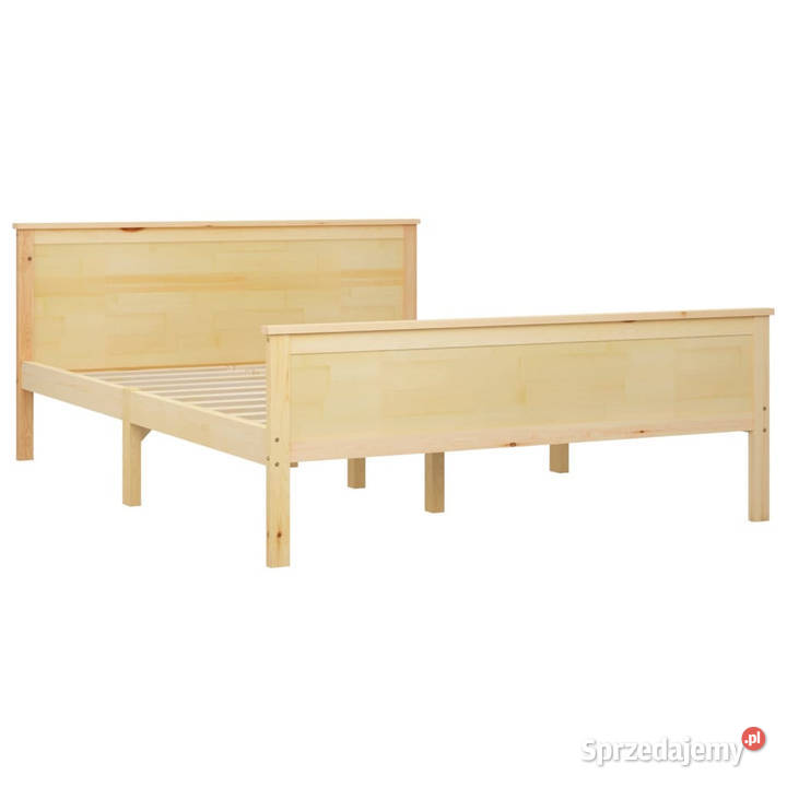Rama łóżka lite drewno sosnowe 120 x 200 Łóżka Warszawa