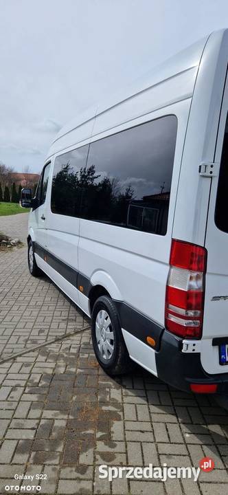 Mercedes sprinter 313 cdi oryg130 9 osóbwebasto gniazdo USB pomorskie Słupsk