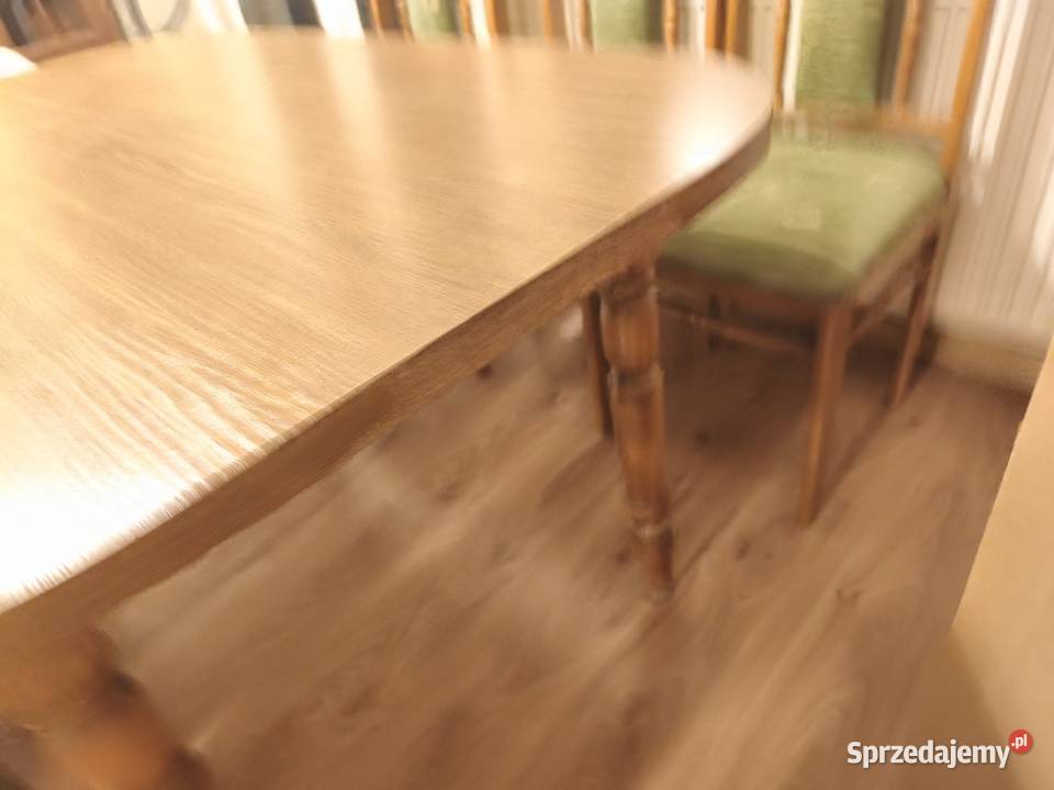 Stół 140x 90 6 krzeseł Stoły Włodawa sprzedam