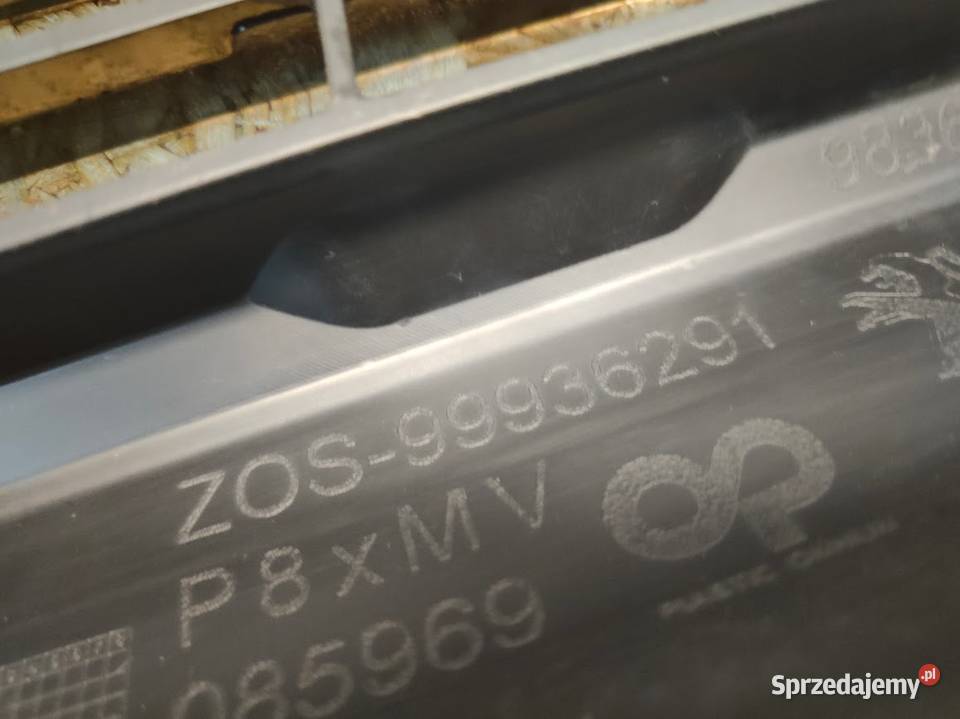 Spoiler Dokładka Zderzaka Przedniego Peugeot