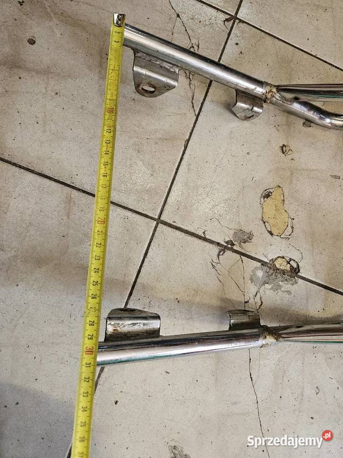 Bagażnik motocyklowy chrom stelaż pod kufer Jelenia Góra