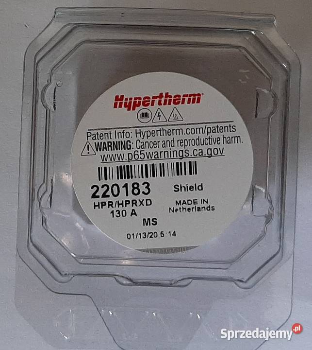 220183 HPR Osłona Hypertherm Oryginał 130A lubelskie Lublin