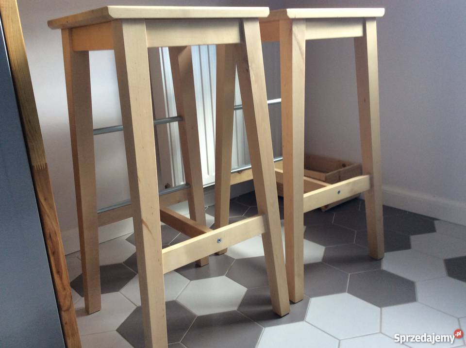 IKEA Bosse stołki barowe 2 stan