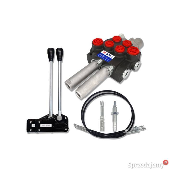 ROZDZIELACZ 40L 2 Sekcje Zatrzask Dźwignie 1500