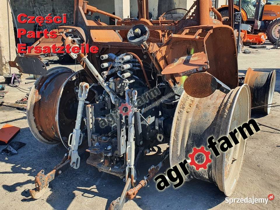 Deutz Agrofarm 85 części skrzynia biegów silnik Byków