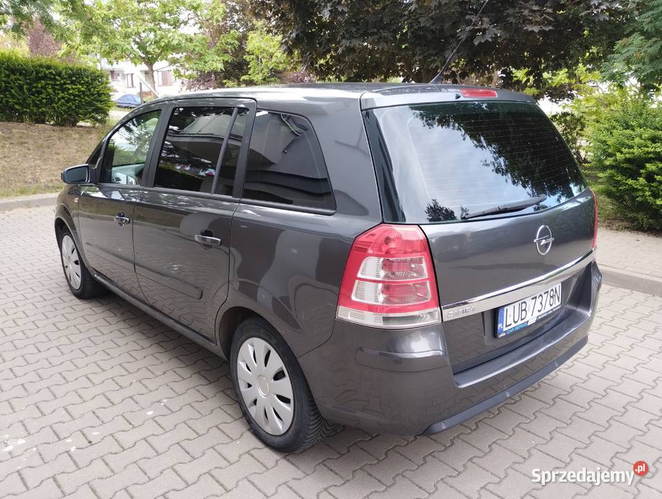 Opel Zafira 18 Benzyna Gaz LPG 2009r 140 Zadbany lubelskie Lublin