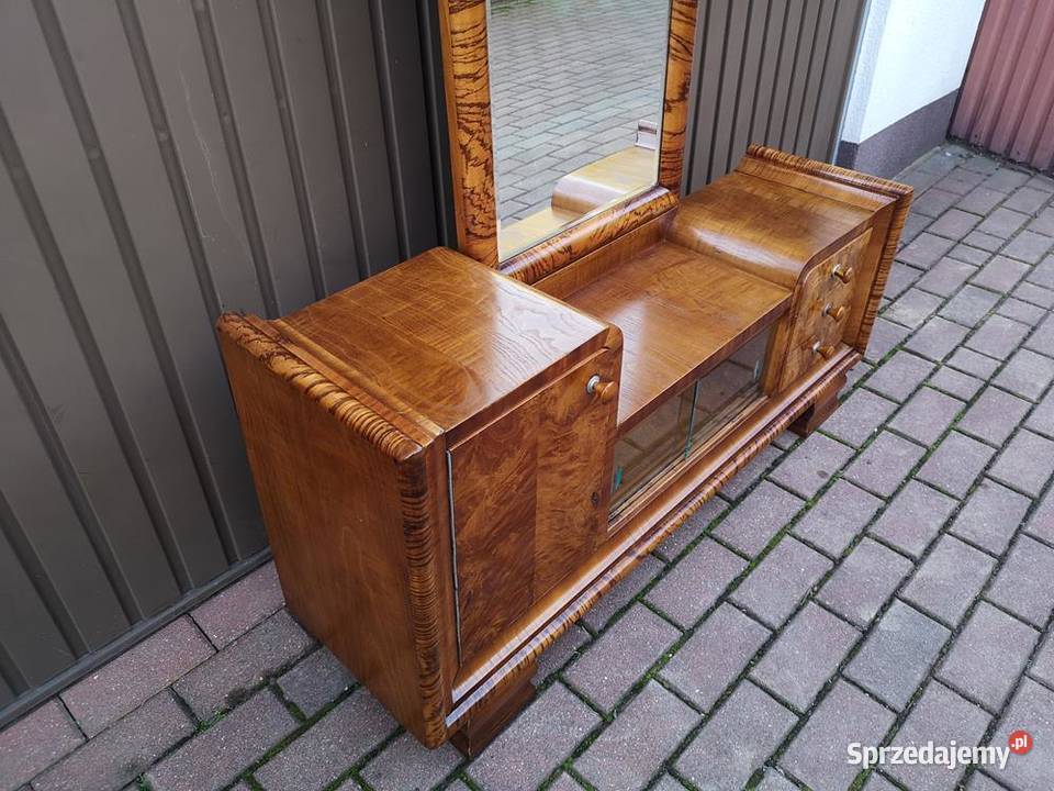 Toaletka ARTDECO Orzech Unikat Stara Antyk Meble Swarzędz
