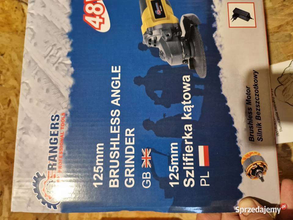SZLIFIERKA KĄTOWA AKUMULATOROWA 48V40Ah Głogowa sprzedam