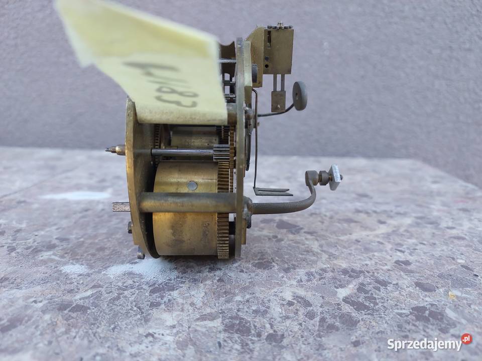 M183 Mechanizm starego francuskiego zegara Japy Tczew