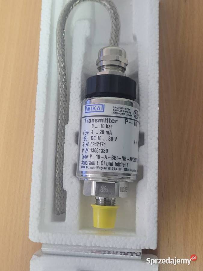 Wika P10 przetwornik ciśnienia sprzedam