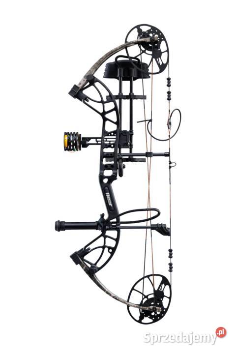 Leworęczny łuk bloczkowy Zestaw Kamuflaż bear Sporty strzeleckie i myślistwo małopolskie Nowy Sącz sprzedam