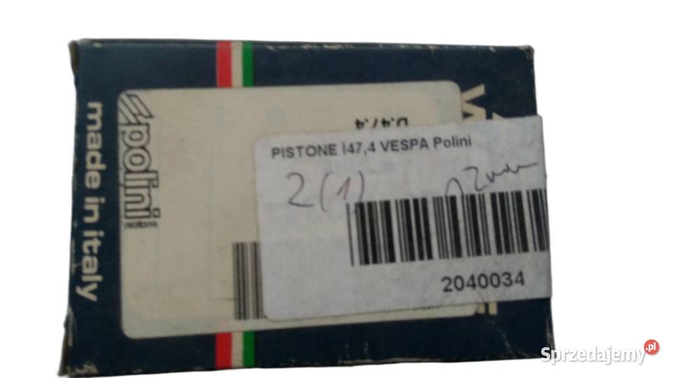 TŁOK ASSO WERKE POLINI 474 mm PIAGGIO VESPA PK Tłoki podlaskie Bielsk Podlaski