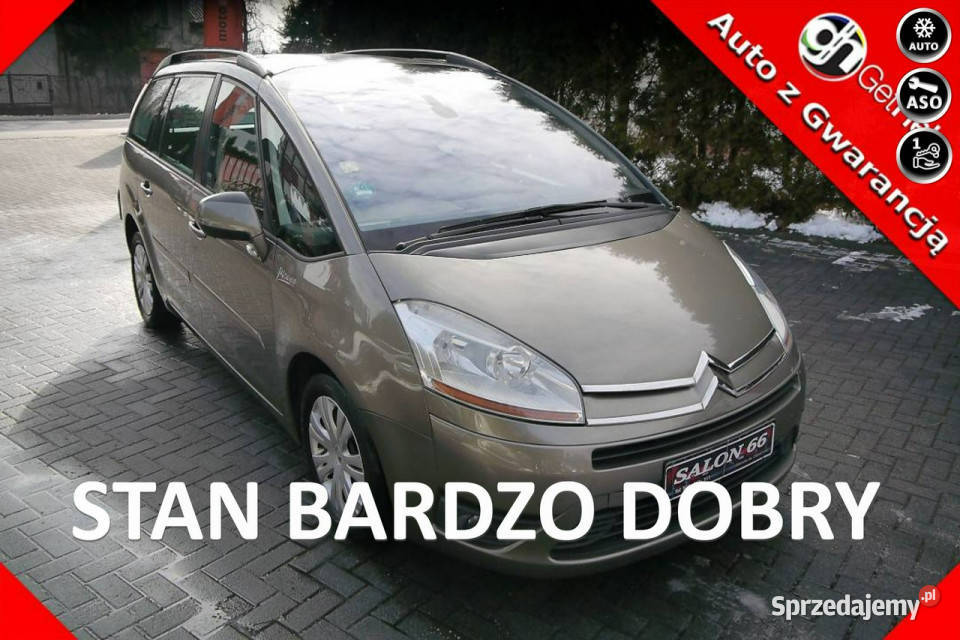 Citroen C4 Grand Picasso 16d 7osob bez rdzy Stan śląskie Częstochowa