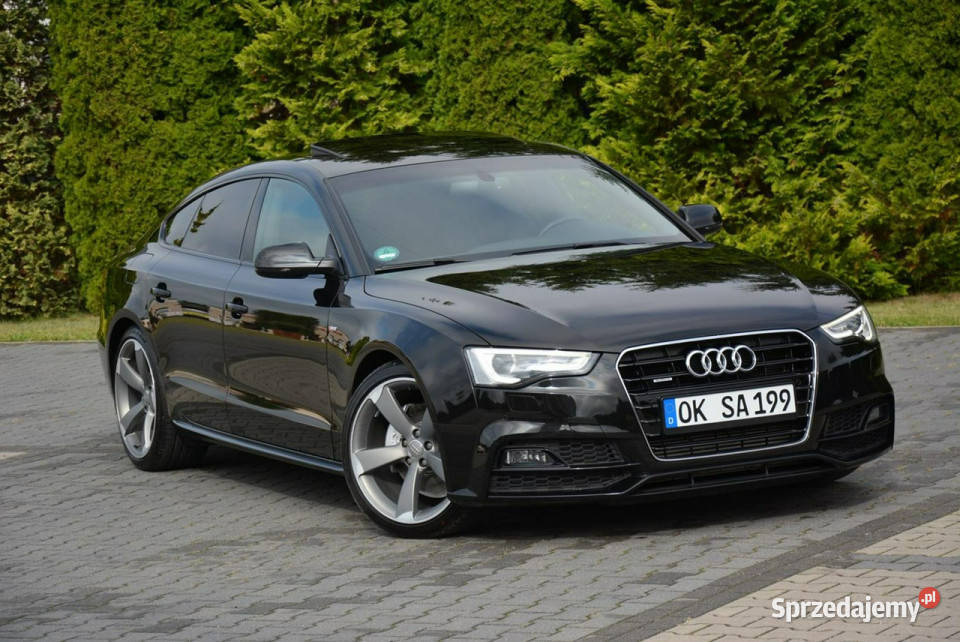 Audi A5 Sportback 2xSLine biXenon Led Navi MMI elektryczne lusterka Ostrów Mazowiecka sprzedam