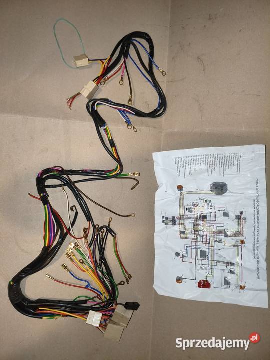 Instalacja elektryczna 12v Dniepr MT K650 Leszno sprzedam