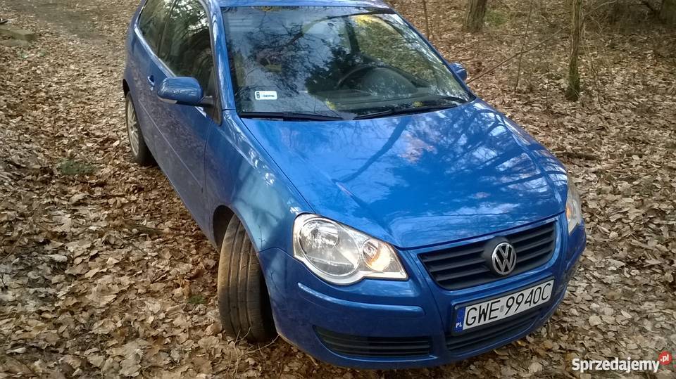 VW polo 9n lift 55 serwis aso klima benzyna alu nieuszkodzony Wejherowo