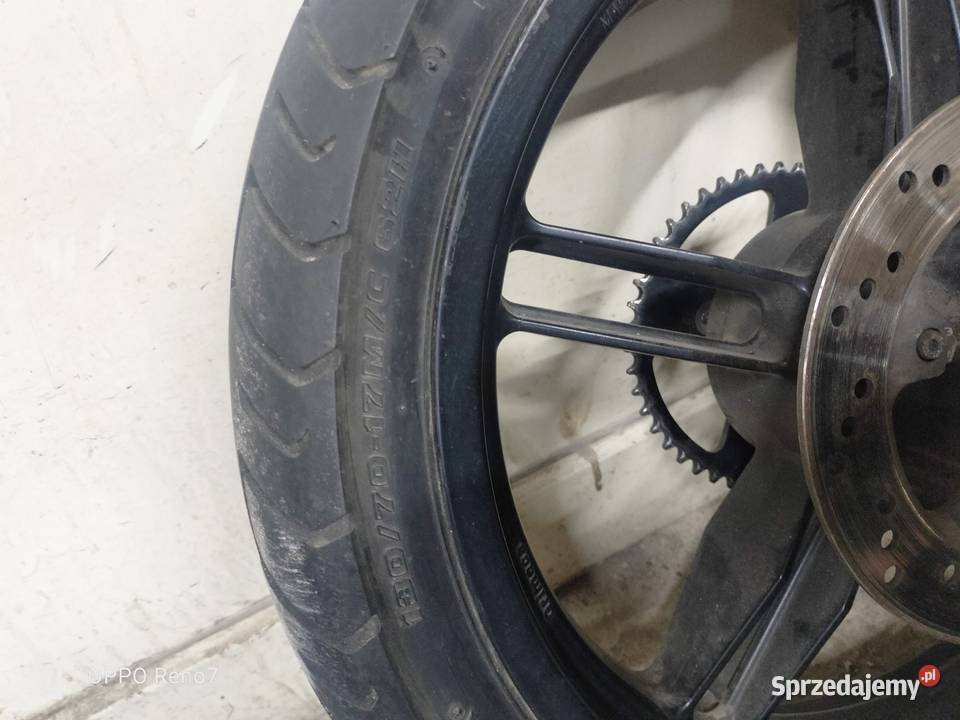 Yamaha TZR 50 tylne koło łódzkie Łubno