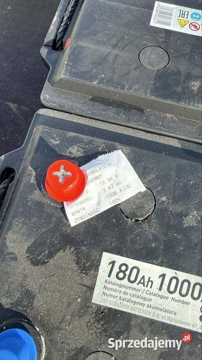 Akumulatory ZAP WARTA 180 ah NOWE Koszajec sprzedam