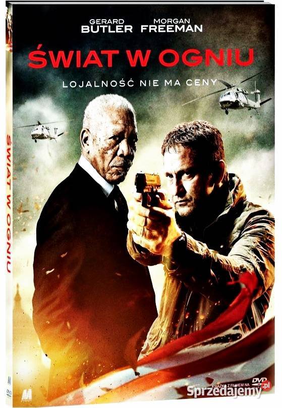 ŚWIAT W OGNIU GERARD BUTLER DVD KS wielkopolskie Kalisz