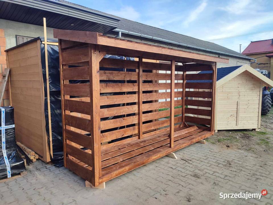 Drewutnia składzik na drewno Warszawa