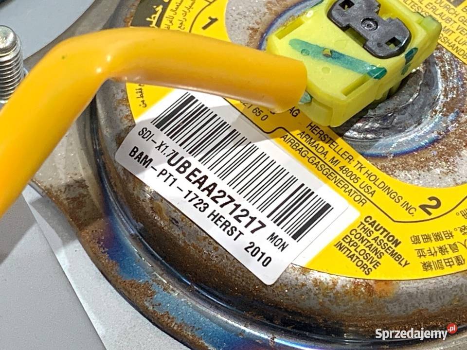 PODUSZKA POWIETRZNA PASAŻERA MAZDA CX7 EG2160350 osobowe sprzedam