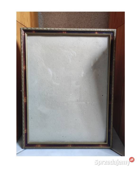 Ramka rustykalna antyczna oprawa vintage retro świętokrzyskie Kielce