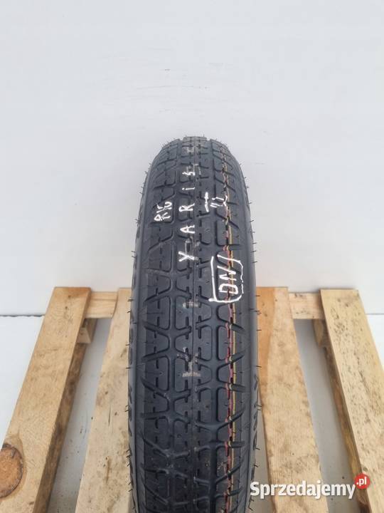 KOŁO ZAPASOWE DOJAZDOWE 12570 R16 Yaris III KOŁO Rudka