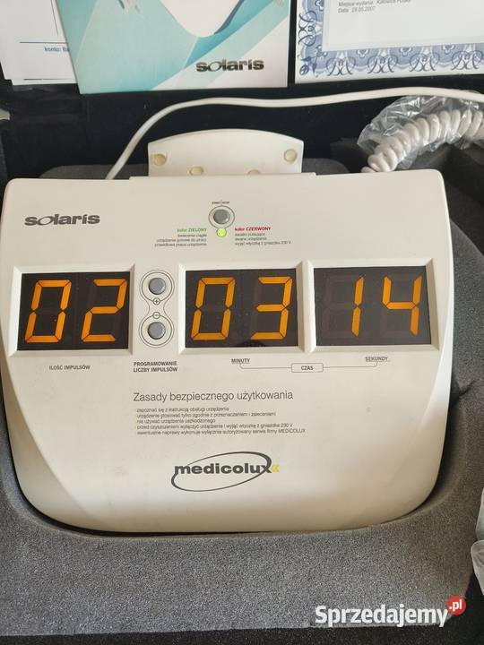 Lampa Solaris Medicolux terapia światłem Łódź