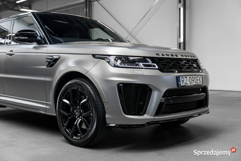 Land Rover Range Rover Sport SVR 50 V8 575 benzyna małopolskie Węgrzce