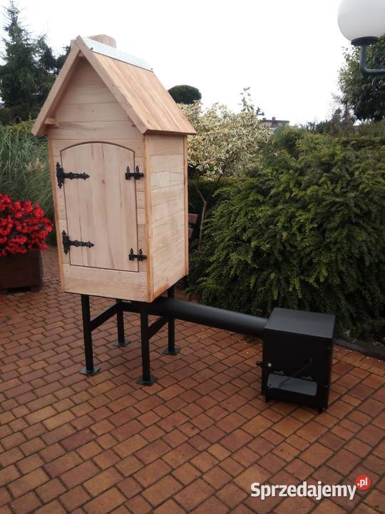 wędzarnia ogrodowa drewno bukowe blacha 5 mm Damasławek sprzedam