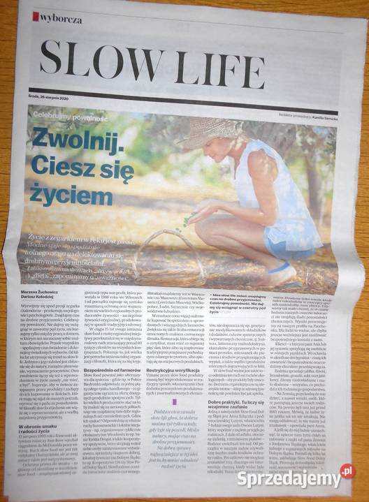 SLOW LIFE Gazeta Wyborcza lubelskie Parczew