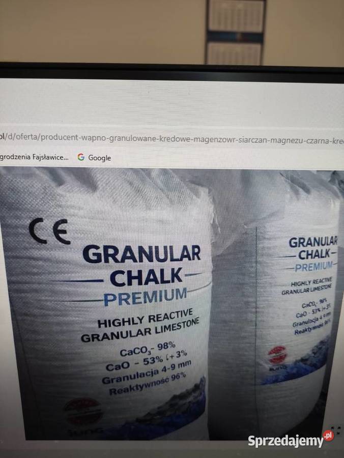 wapno granulowane Fajsławice