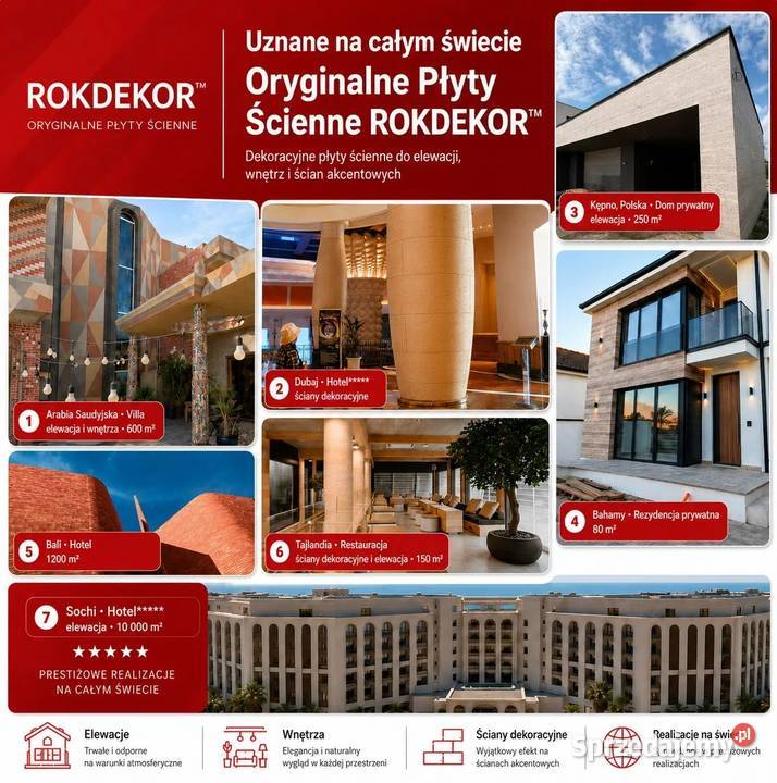 Płyta Ścienna WOOD BEIGE ROKDEKOR 300120 Panele dekoracyjne
