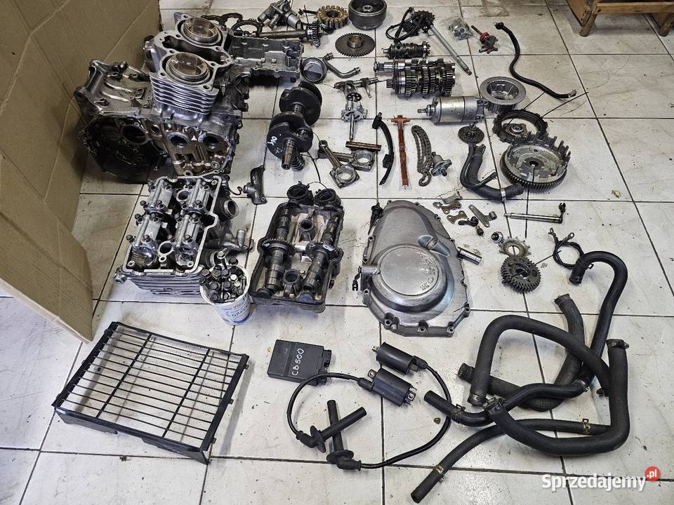 Honda CB 500 silnik części cb500 wał głowica Jelenia Góra