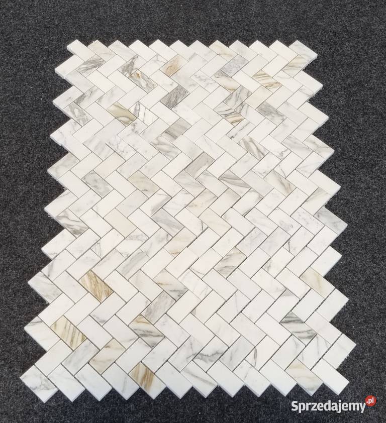 MOZAIKA BIANCO CALACATTA GOLD MARMUR Bielawa sprzedam