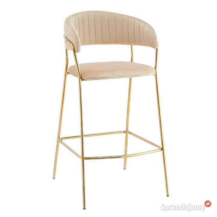 Beżowy Hoker Tapicerowany Spark Wysyłka 24H Tarchały Małe