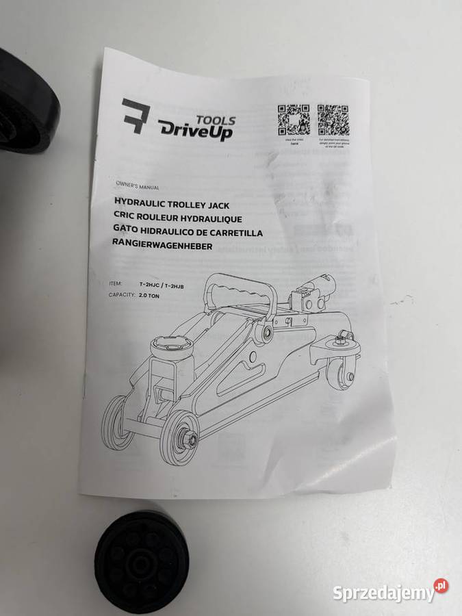 Niskoprofilowy hydrauliczny podnośnik Głuchów Górny