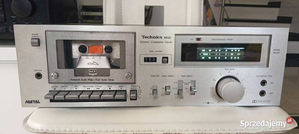 Deck Technics M12 Magnetofony świętokrzyskie Sędziszów