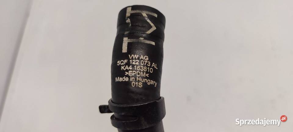 VW TIGUAN II RURA PRZEWODY WODY 5QF122073AL Węże chłodnicy dolnośląskie