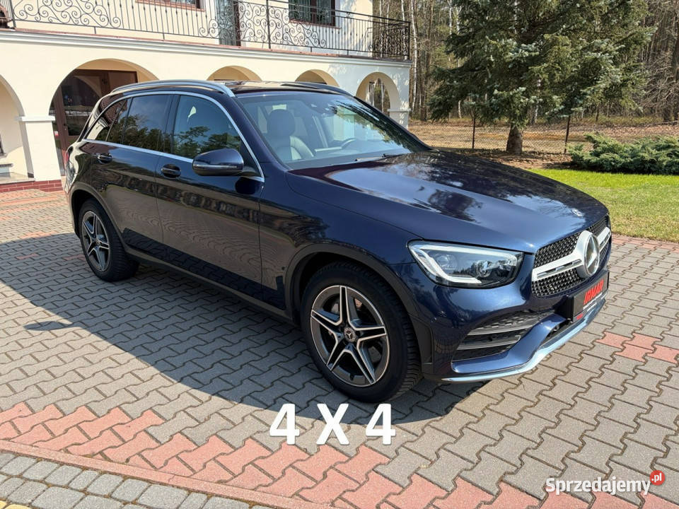 Mercedes GLC 220 20d 194 4x4 Pakiet AMG LEDy elektrochrom. lusterko wst. Lipówki