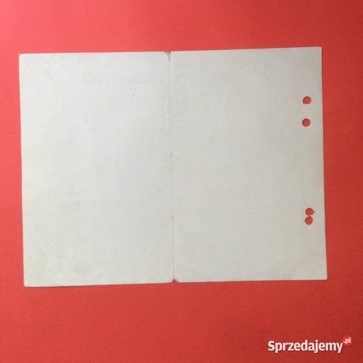 1814 NiemŚwiadectwo Komercyjnej Szk Białogard zachodniopomorskie Szczecin