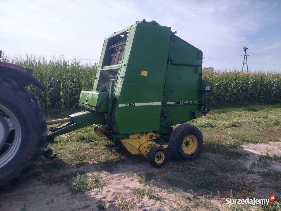 Prasa John Deere 550 siatka John Deere Rolujące (belujące) sprzedam
