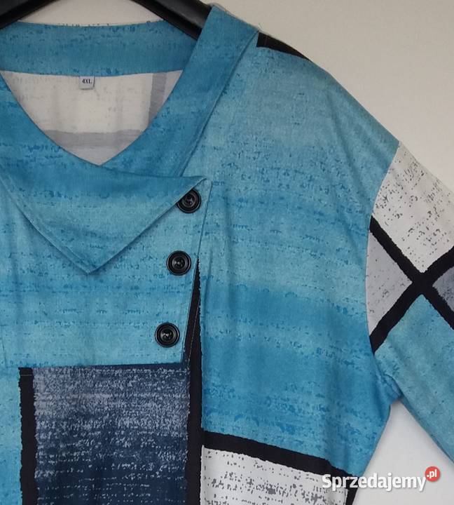 XXL5254 Wygodna bluzka tunika nowa