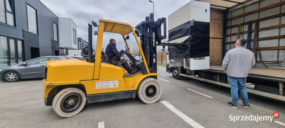 Mazur wózki widłowe Kraków Rozładunki Załadunki Transport specjalistyczny