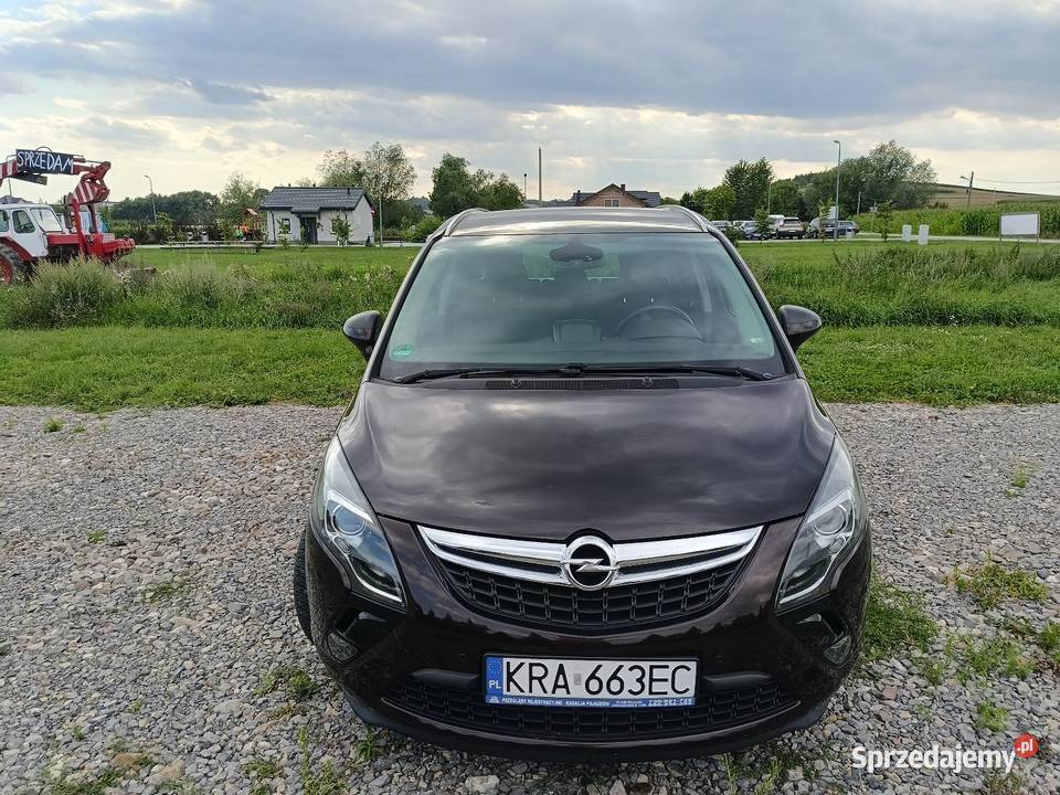 Opel Zafira Tourrer 2016 14 Turbo benzyna gaz bluetooth Zafira