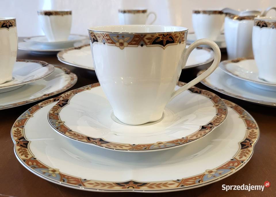 Tirschenreuth Bawaria zestaw kawowy 6 osób