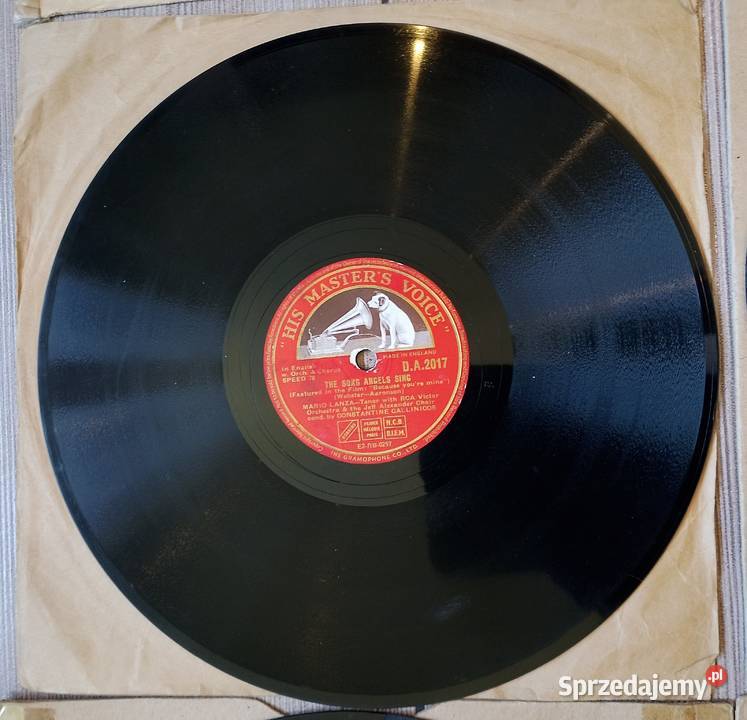 płyty szelakowe vintage 6 Stalowa Wola