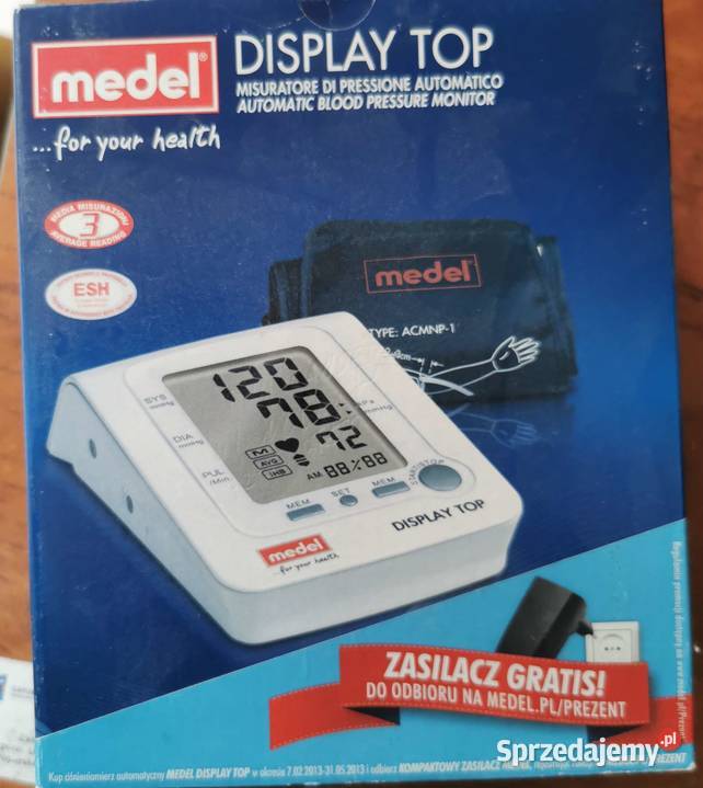 Ciśnieniomierz automatyczny NOWY MEDEL Display Sprzęt medyczny